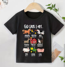 Load image into Gallery viewer, God says boy tee