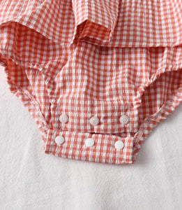 Checkered Summer Romper