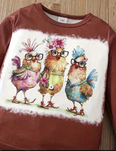 Load image into Gallery viewer, Brown Crazy Chicken Outfit