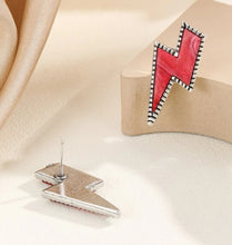 Load image into Gallery viewer, Lightening bolt studs