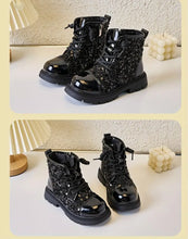 Load image into Gallery viewer, Sequin Ankle Boots