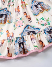 Load image into Gallery viewer, Sleeveless Horse Twirl Dress