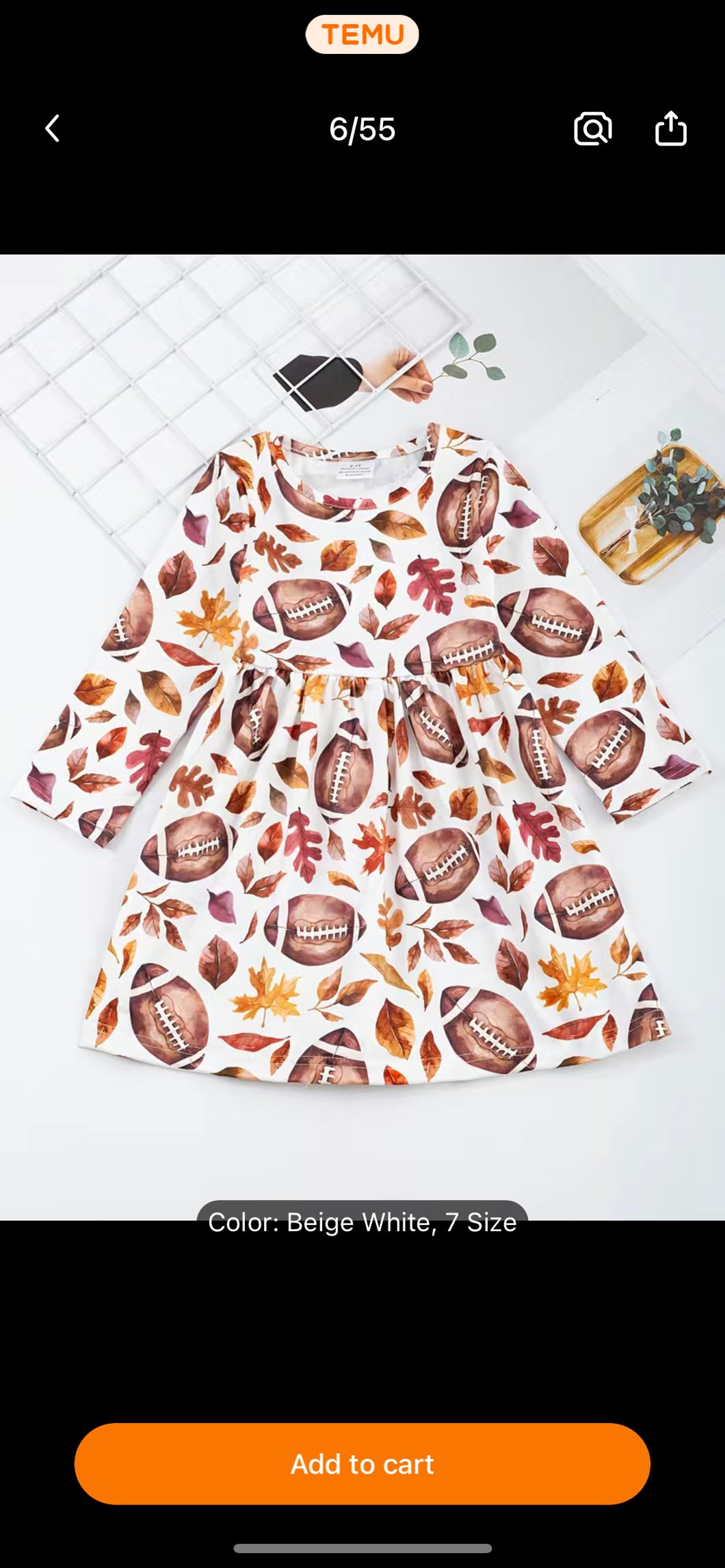 Fall Football Dress