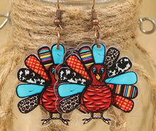 Load image into Gallery viewer, Vibrant Turkey Earrings