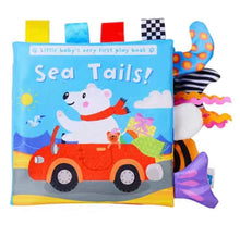 Load image into Gallery viewer, Animal Tails Cloth Books
