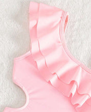 Load image into Gallery viewer, Double Ruffle One Piece Swimsuit