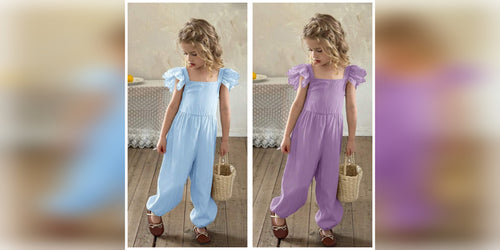 Ruffled Pant Romper