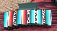 Load image into Gallery viewer, Western Serape claw clips