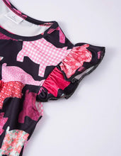 Load image into Gallery viewer, Frilly Sleeve Pig Dress