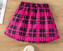 Load image into Gallery viewer, Pink Plaid Skirt