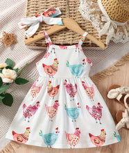 Load image into Gallery viewer, Cami Chicken dress