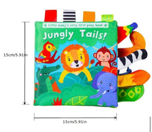 Load image into Gallery viewer, Animal Tails Cloth Books