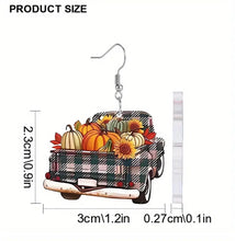 Load image into Gallery viewer, Fall Truck Earrings