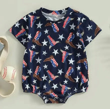 Load image into Gallery viewer, Independence Cowboy Onesie