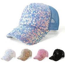 Load image into Gallery viewer, Chunky Sequin baseball cap