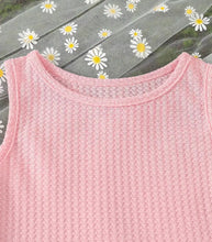 Load image into Gallery viewer, Waffle tank outfit