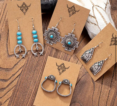 Vintage Western Earrings