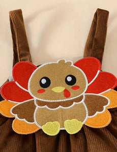 Turkey Suspender Dress