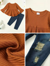 Load image into Gallery viewer, Baby doll Jean outfit