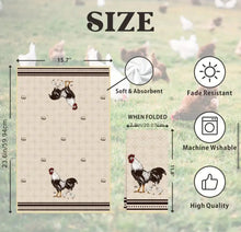 Load image into Gallery viewer, Chicken kitchen towel set