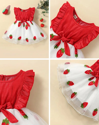 Red Strawberry Dress