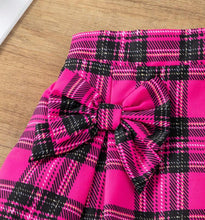 Load image into Gallery viewer, Pink Plaid Skirt