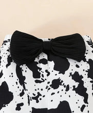 Load image into Gallery viewer, 3 Pc. Bubble Sleeve Cow Outfit