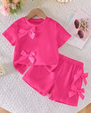 Load image into Gallery viewer, Bow Short Outfit