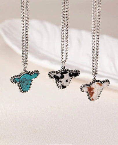 Cow chain necklace