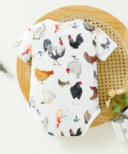 Load image into Gallery viewer, All over Chicken Onesie