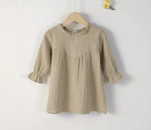 Load image into Gallery viewer, Cotton Ruffled Dress
