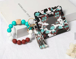 Key wristlets wallets