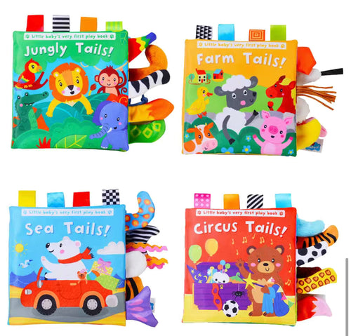 Animal Tails Cloth Books