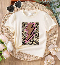 Load image into Gallery viewer, Leopard Lightening Tee