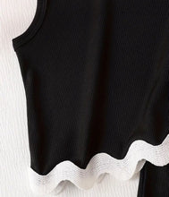 Load image into Gallery viewer, Wavy Edge Short Outfit
