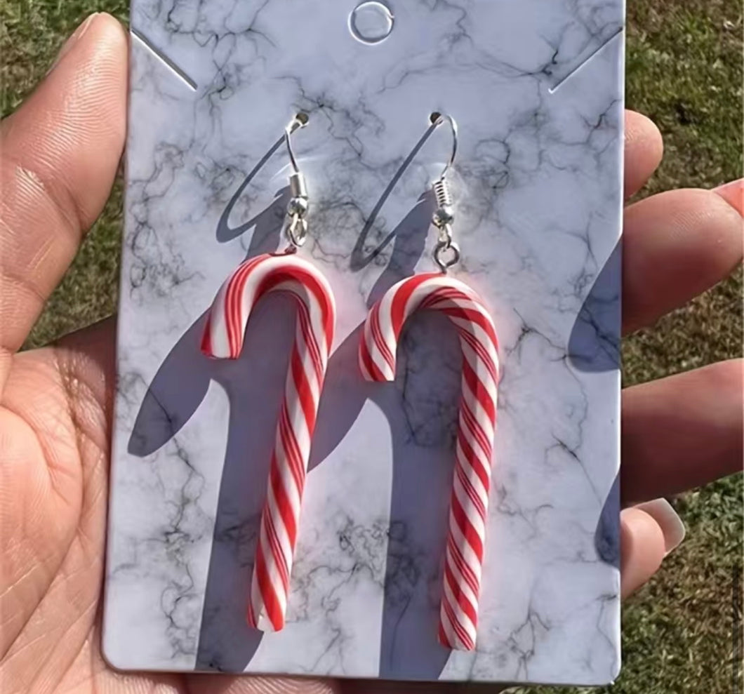 Candy Cane Earrings