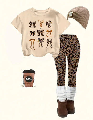 Leopard Bows Outfit
