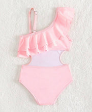 Load image into Gallery viewer, Double Ruffle One Piece Swimsuit