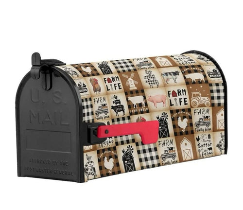 Farm theme Magnetic Mailbox Covers