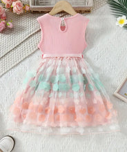 Load image into Gallery viewer, Flower Mesh Dress