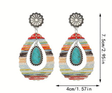 Load image into Gallery viewer, Western Droplet Earrings
