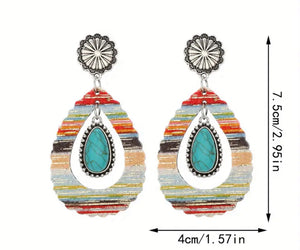 Western Droplet Earrings