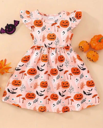 Ghostly Pumpkin  Dress