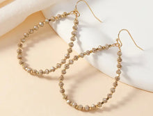 Load image into Gallery viewer, Teardrop Crystal Earrings
