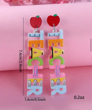Load image into Gallery viewer, Dangle Teacher Earrings