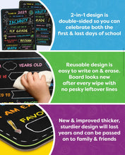 Load image into Gallery viewer, First/Last Day of School Reusable Sign