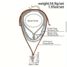 Load image into Gallery viewer, 4 Pc Western Necklace Set