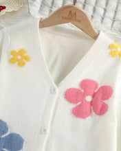Load image into Gallery viewer, Flower Cardigan