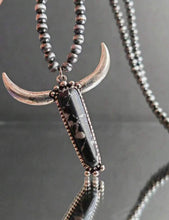 Load image into Gallery viewer, Navajo Pearl Steerhead Necklace
