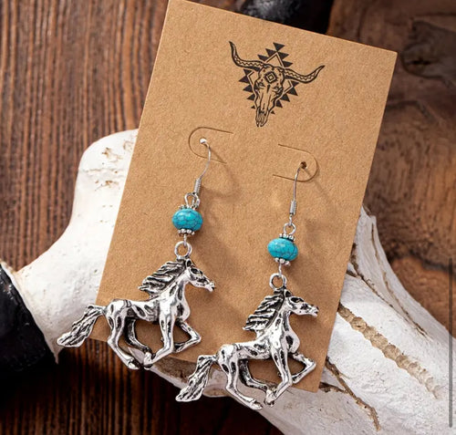 Prancing Horse earrings